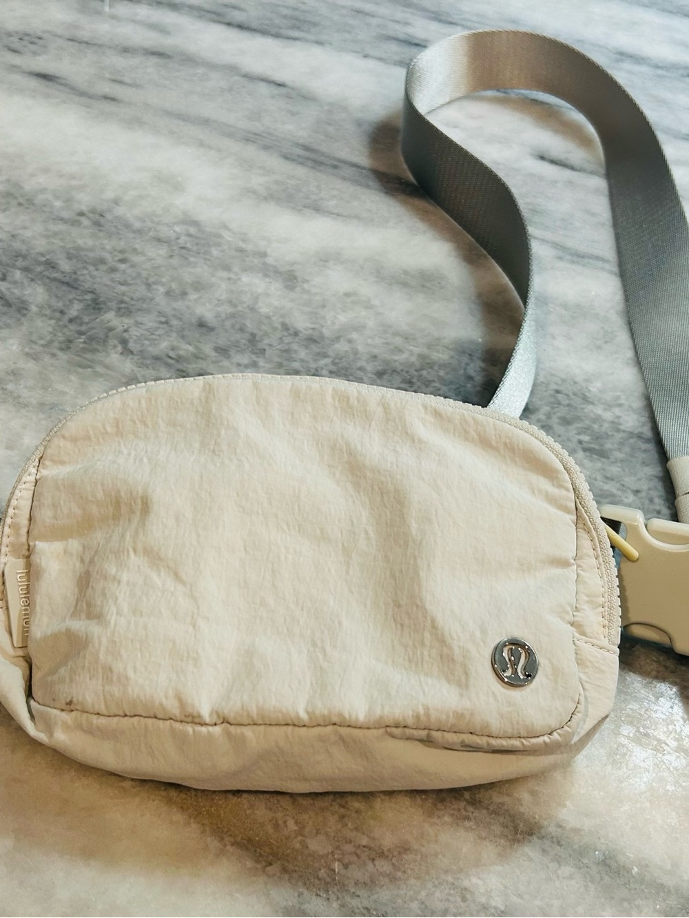 lululemon athletica small purse women Light Beige Crossbody Bag